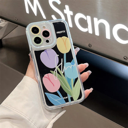 Tulip Floral Case -iPhone