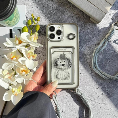 Cute Dogo Case With Lanyard