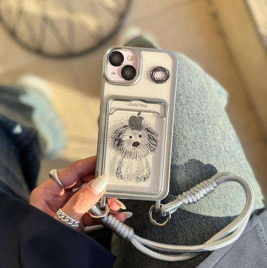 Cute Dogo Case With Lanyard