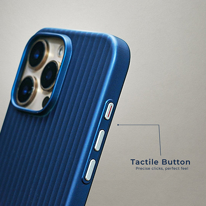 Ribbed Metallic Case - iPhone