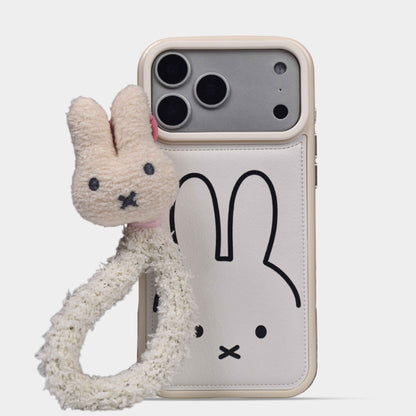 Bunny Bliss Leather Case - iPhone