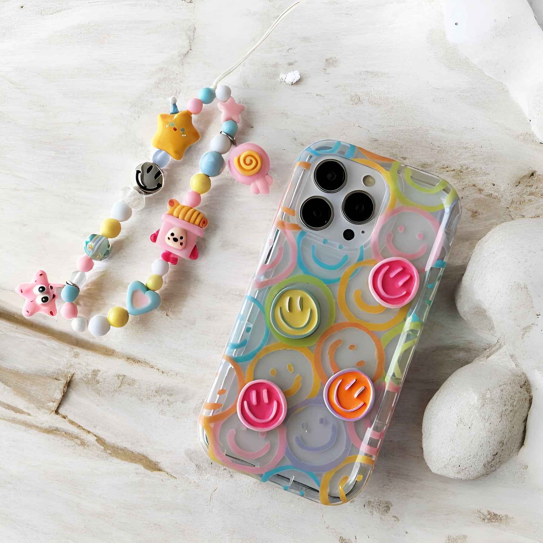 Colorful Smile Face Case -iPhone (Copy)