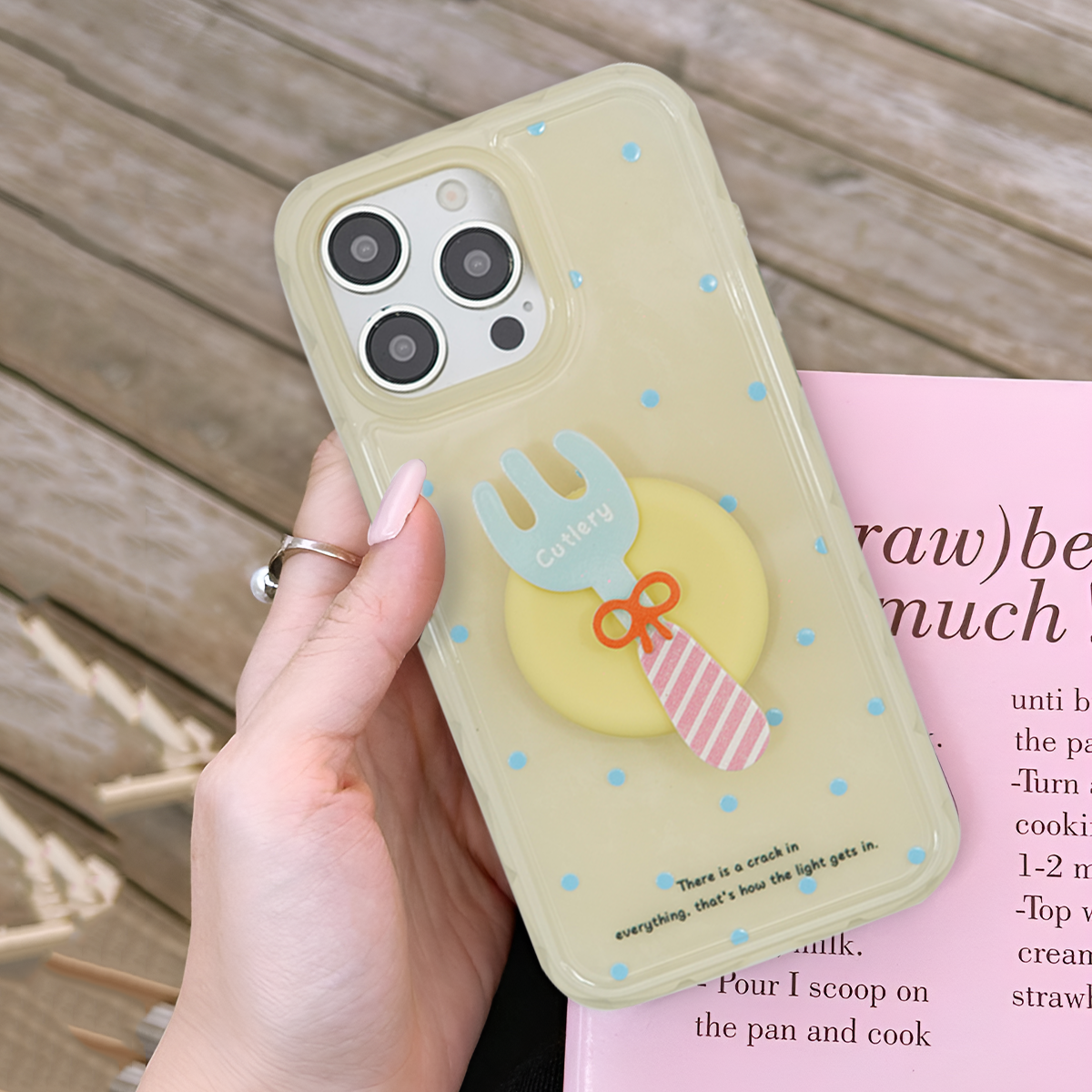 Cutlery Grip Phone Case - iPhone