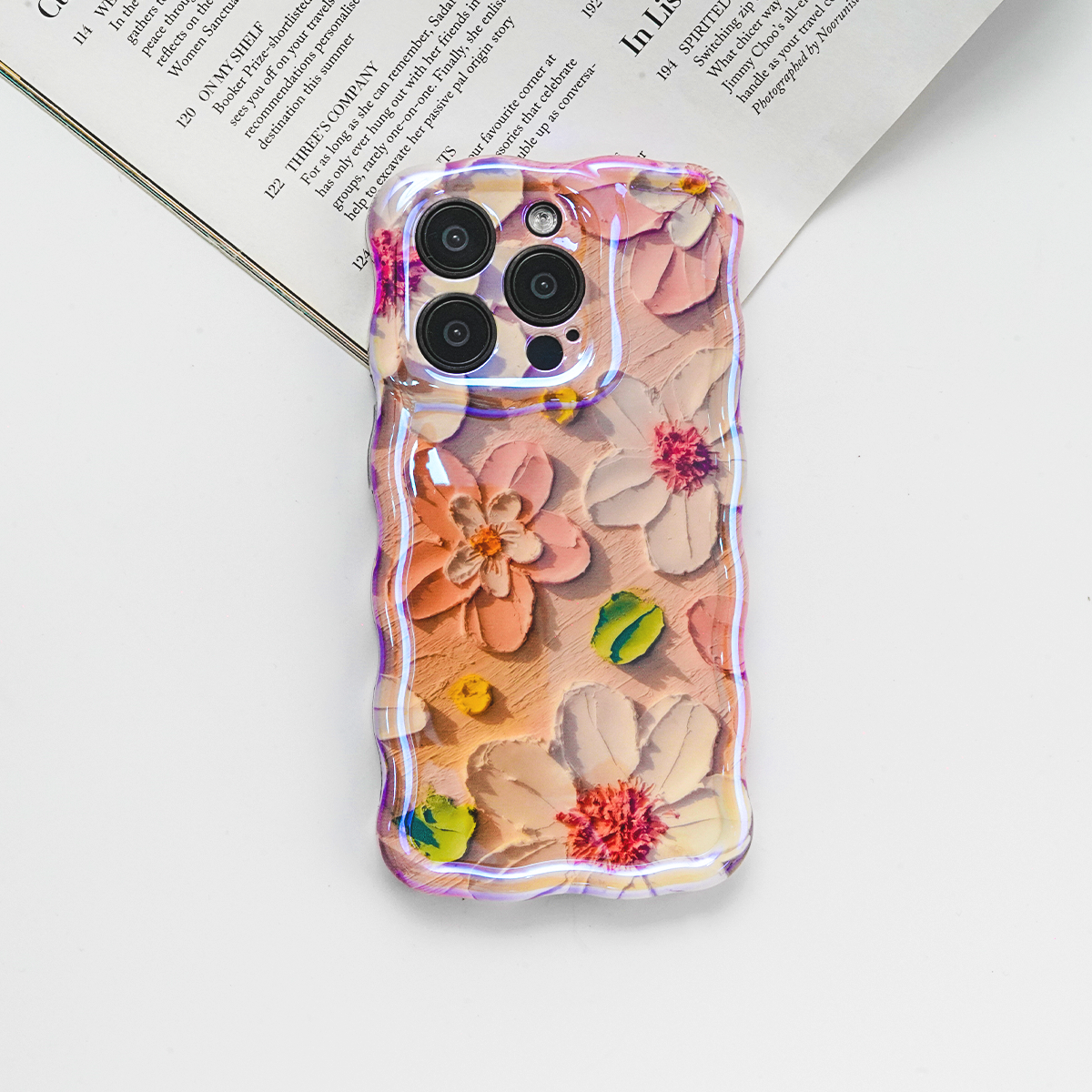 BloomGuard 3D Floral Case