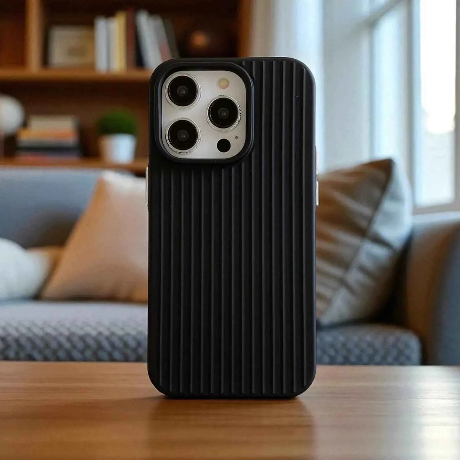 Macaron Ribbed iPhone Case