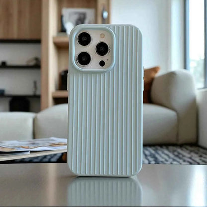 Macaron Ribbed iPhone Case