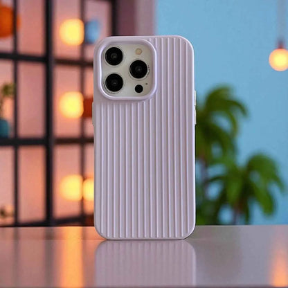Macaron Ribbed iPhone Case
