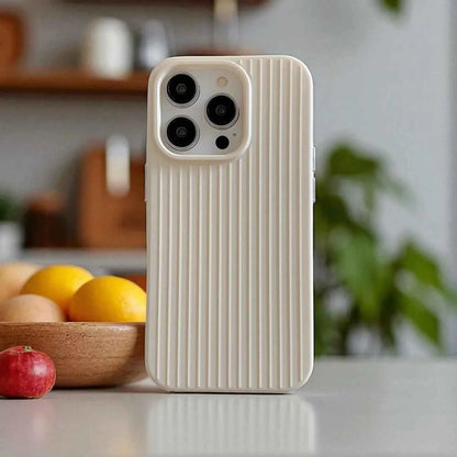 Macaron Ribbed iPhone Case