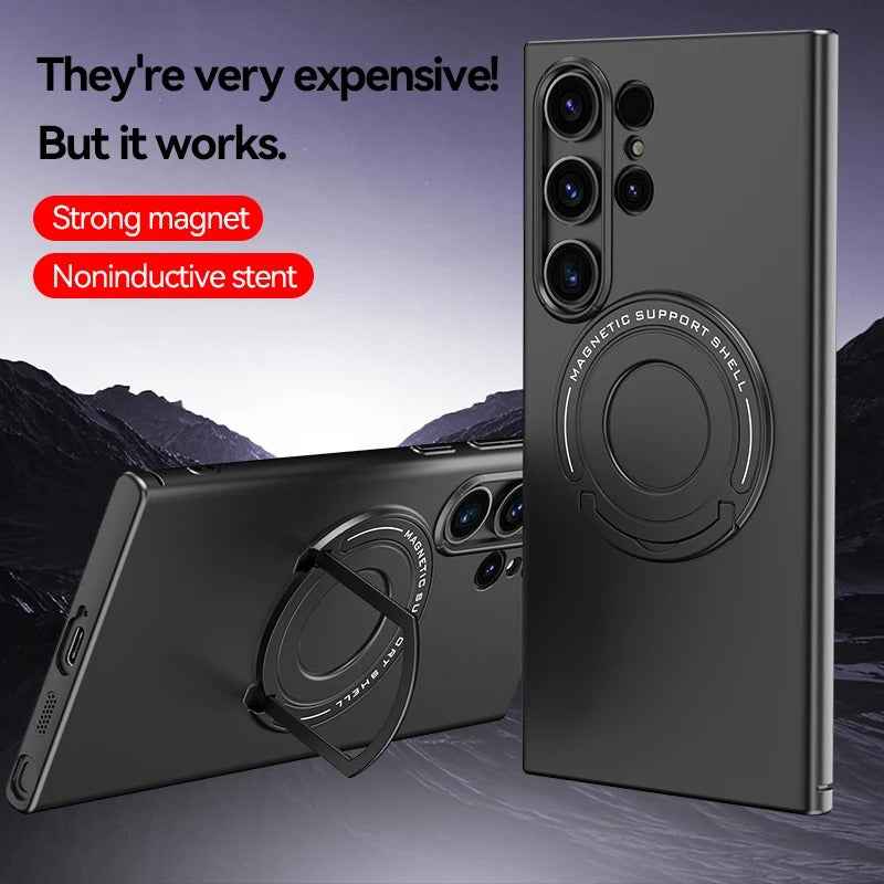 Magnetic Fusion Kickstand Shield Case