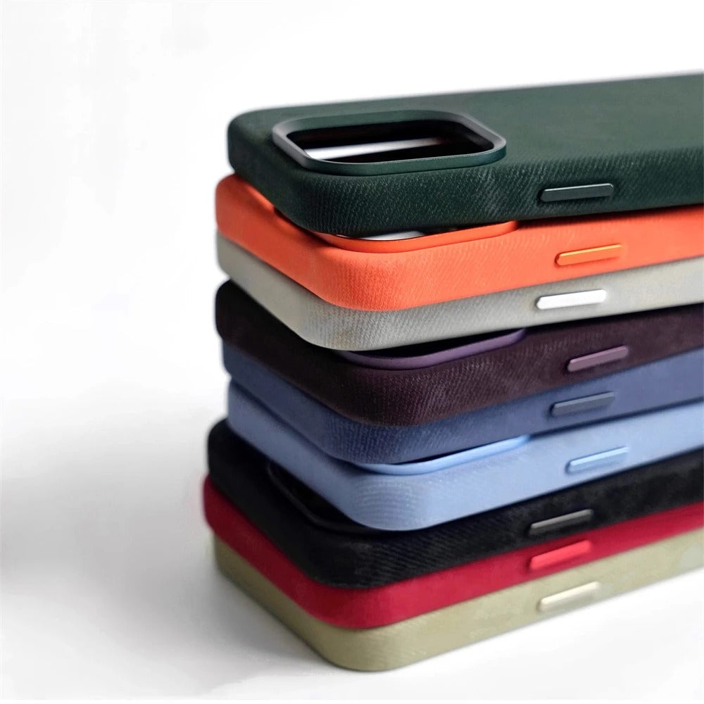 Velvet Edge Leather Case