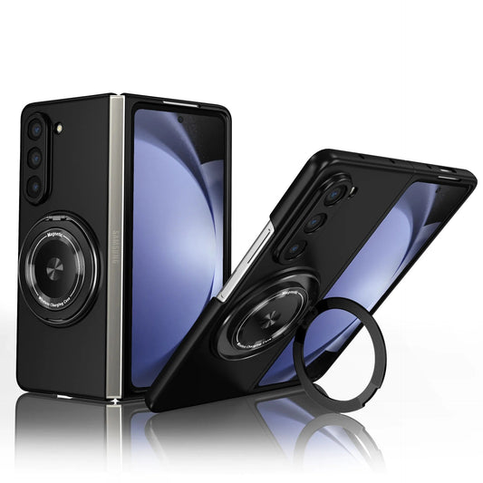 Galaxy Z Fold Series - Magnetic Ring Kickstand Case