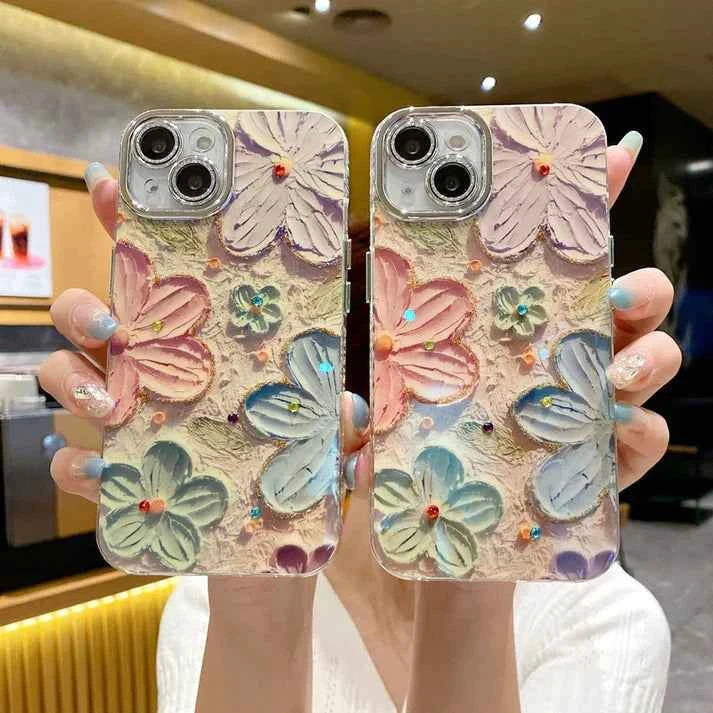 Blooming Retro Floral Case - iPhone