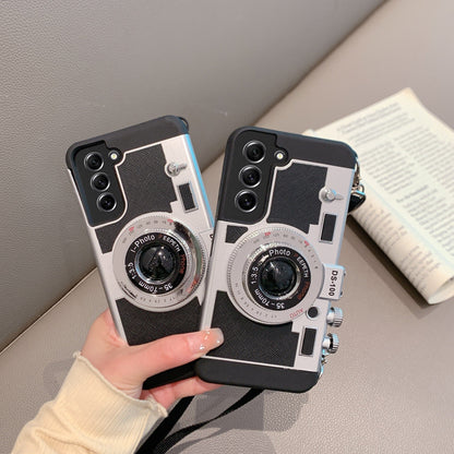 Galaxy S22 Ultra Retro Vintage Camera Case