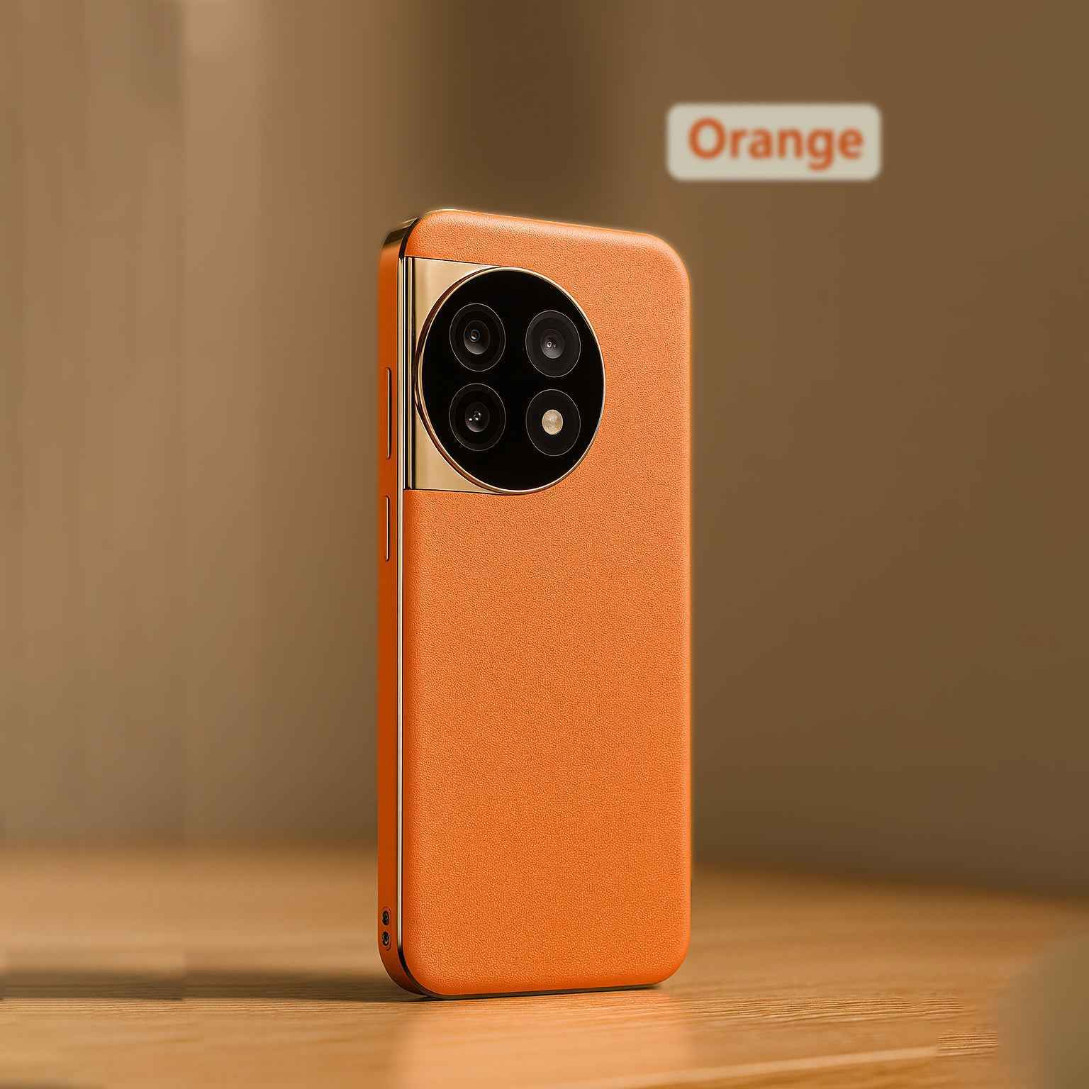 OnePlus Series - Lux Chrome Edge Leather Case (Copy)