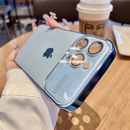 iPhone 15 Series - Electroplated Chrome Lens Case