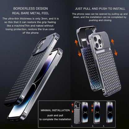 iPhone 15 Series - Aluminium Frameless Case