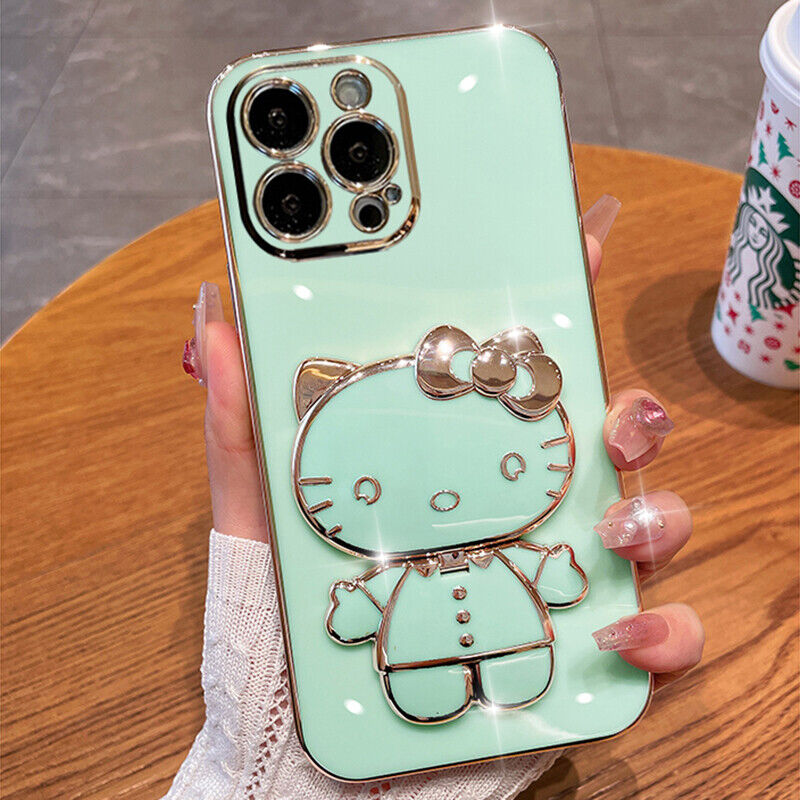 Mirror Kitty Stand Case