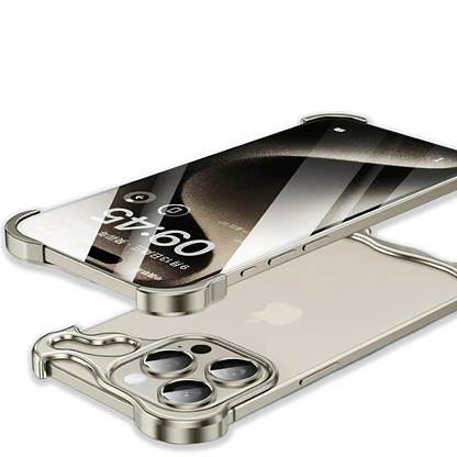 iPhone Series - Titanium Frame Luxury Bumper Case