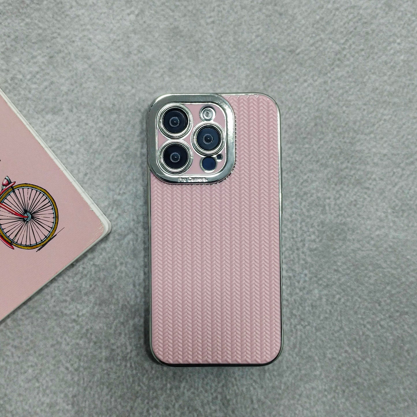 iPhone Series - Textured Weave Luxe Case