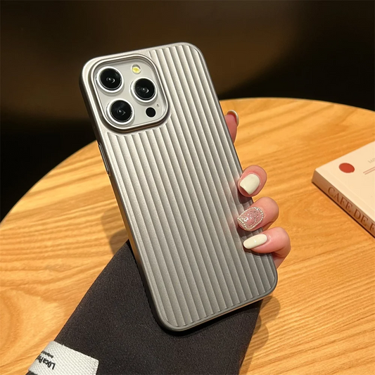 Ribbed Metallic Case