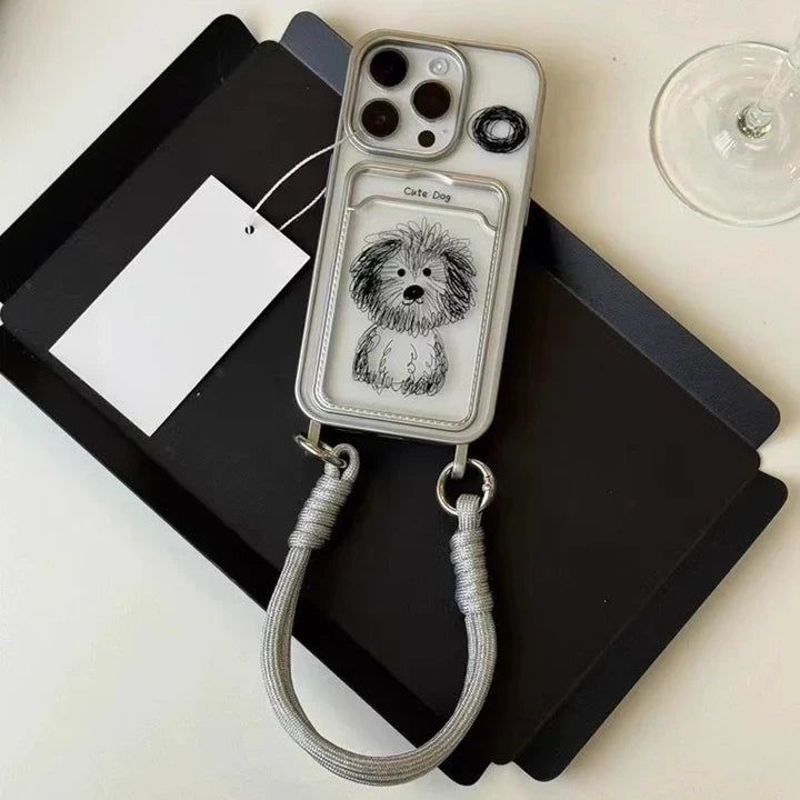 Cute Dogo Case With Lanyard
