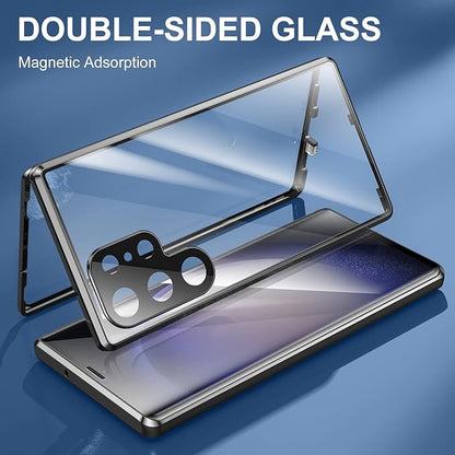 Galaxy S Series - Double Sided Magnetic Metal Frame Case